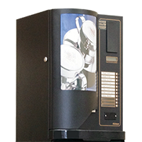 Distributeur automatique Equinox 3 bacs café chocolat