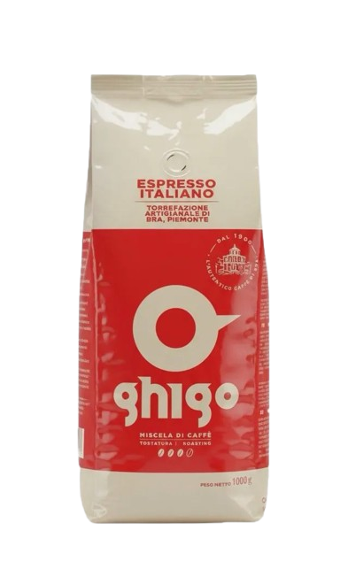 Café en grains Ghigo – expresso intense et équilibré